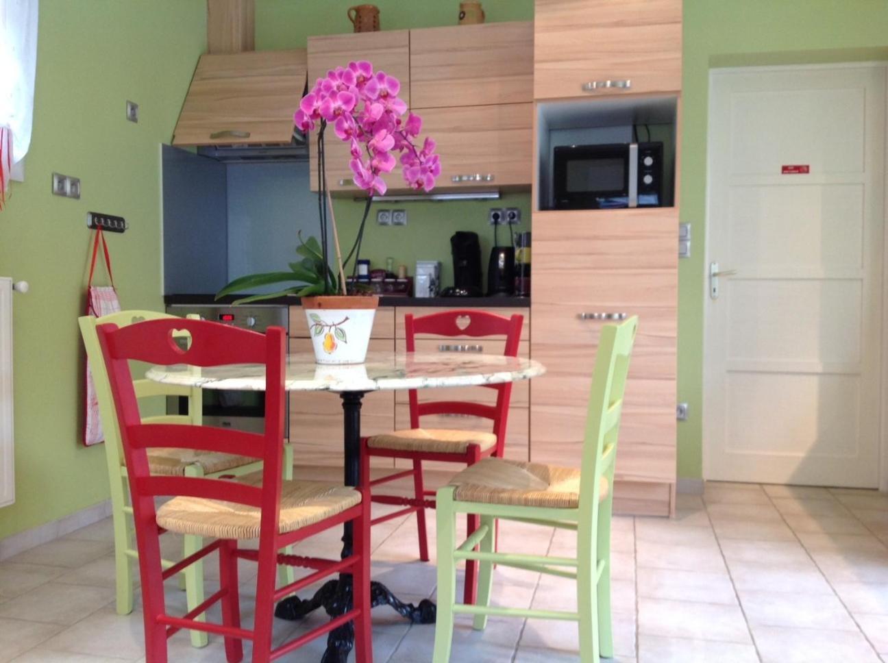 Gite Les Orchidees Honfleur Kamer foto